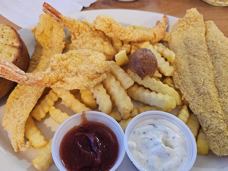The Gumbo Seafood food